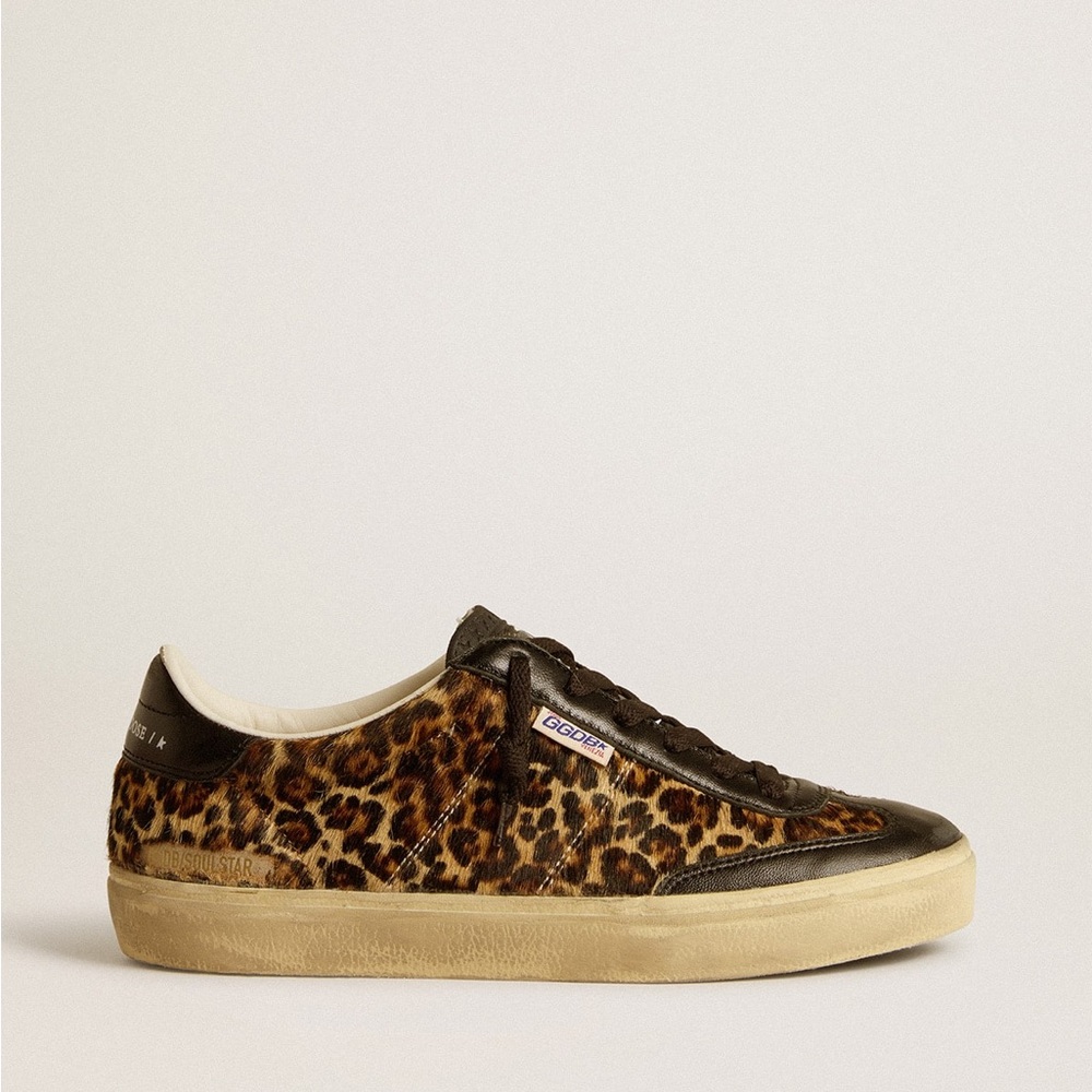 Golden Goose Leopard Soul Star in leopard-print pony skin - Picture 4 of 6
